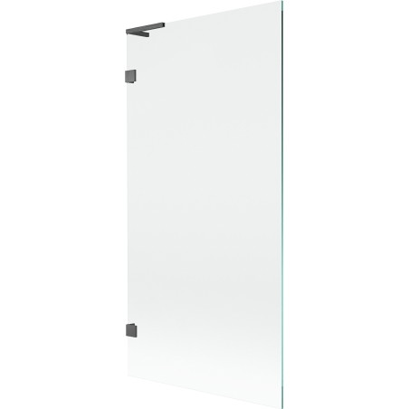 Mexen Lunar L vannivalvur 1-tiivaline 90 x 150 cm, läbipaistev, pintseldatud gun gray - 897L-090-000-66-00