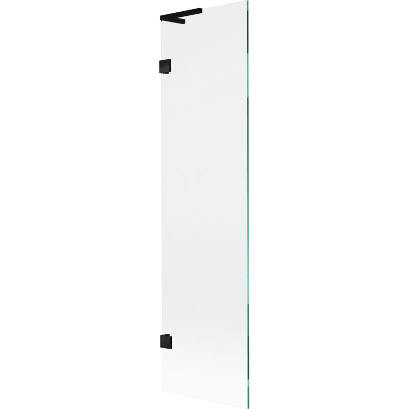 Mexen Lunar L duschvägg 1-sektion 50 x 150 cm, transparent, svart - 897L-050-000-70-00