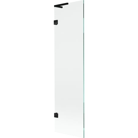 Mexen Lunar L Bath Screen 1-Panel 50 x 150 cm, Transparent, Black - 897L-050-000-70-00