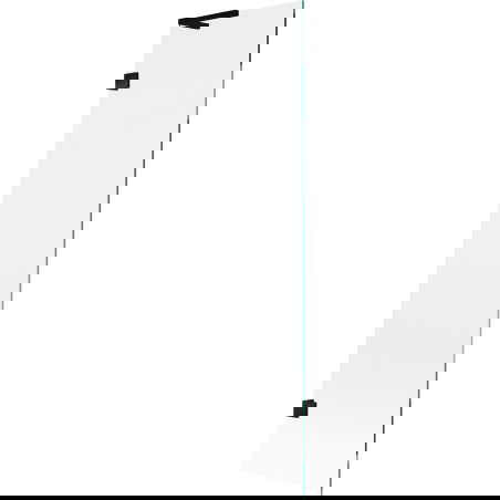 Mexen Lunar L παραβάν μπανιέρας 1 φύλλου 50 x 150 cm, διαφανές, μαύρο - 897L-050-000-70-00