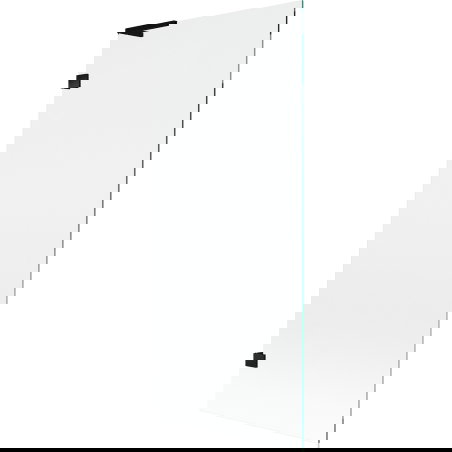 Mexen Lunar L Buedem schützen 1-Flügeltur 80 x 150 cm, transparent, schwaarz - 897L-080-000-70-00