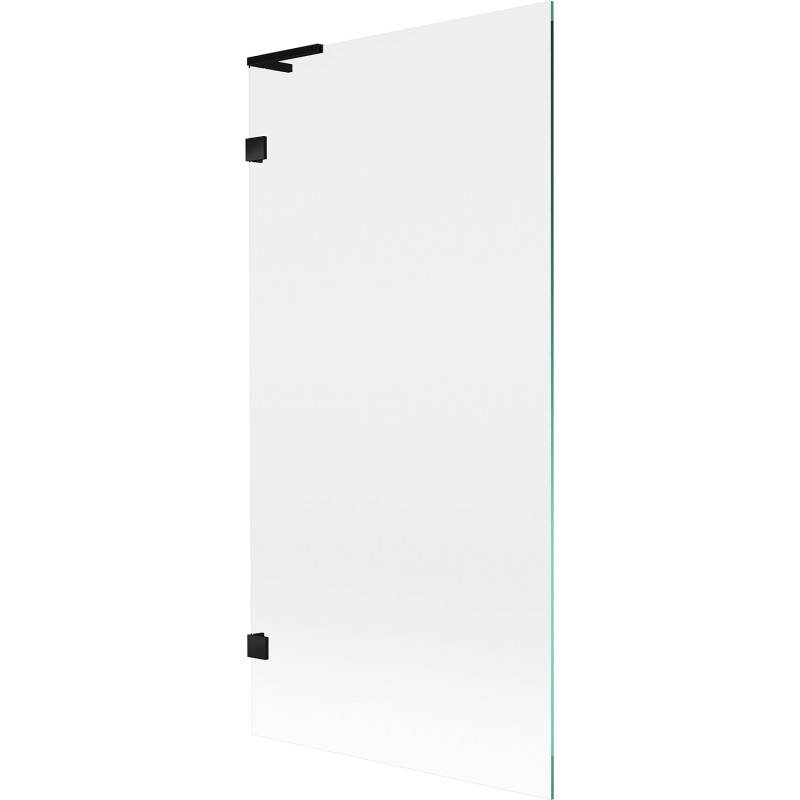 Mexen Lunar L parawan nawannowy 1-skrzydłowy 90 x 150 cm, transparent, czarny - 897L-090-000-70-00