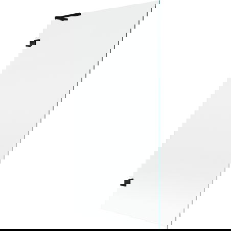 Mexen Lunar L 1-krilni tuš zaslon 90 x 150 cm, prozoren, črn - 897L-090-000-70-00