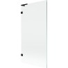 Mexen Lunar L 1-wing Bath Screen 90 x 150 cm, transparent, black - 897L-090-000-70-00