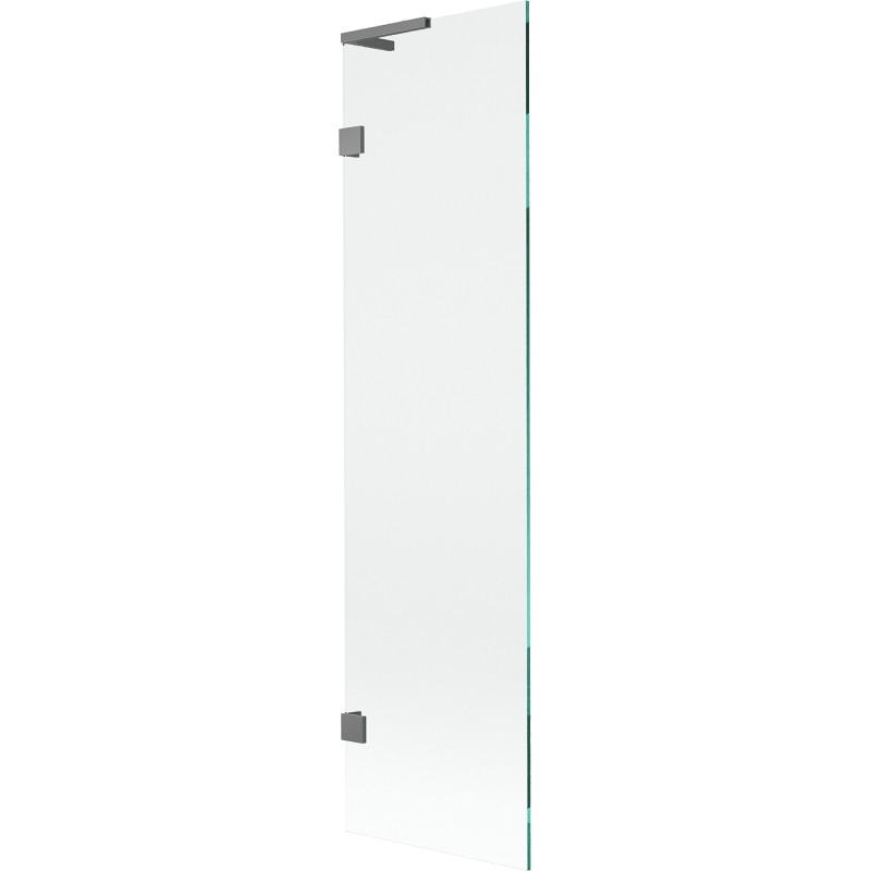Mexen Lunar L vannieparavään 1-osaline 50 x 150 cm, läbipaistev, relvmetall - 897L-050-000-95-00