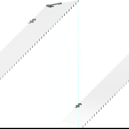 Mexen Lunar L suihkuseinä 1-kääntöinen 50 x 150 cm, kirkas, gun metal - 897L-050-000-95-00