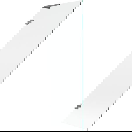 Mexen Lunar L παραβάν μπάνιου ενός φύλλου 60 x 150 cm, διαφανές, μεταλλικό γκρι