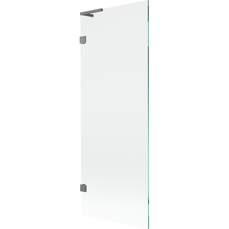 Mexen Lunar L paravan za kadu s jednim krilom 70 x 150 cm, proziran, gun metal - 897L-070-000-95-00
