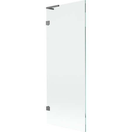Mexen Lunar L paravan za kadu s jednim krilom 70 x 150 cm, proziran, gun metal - 897L-070-000-95-00