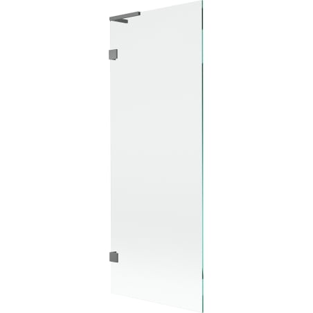 Mexen Lunar L parawan nawannowy 1-skrzydłowy 70 x 150 cm, transparent, gun metal - 897L-070-000-95-00