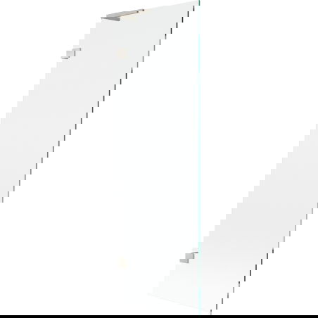 Mexen Lunar L διαχωριστικό ντους 1-φυλλαράκι 60 x 150 cm, διαφανές, βουρτσισμένο