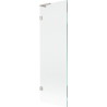 Mexen Lunar L vanniparavann 1-osaline 60 x 150 cm, läbipaistev, harjatud nikkel - 897L-060-000-97-00