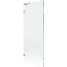 Mexen Lunar L vannitoakardin 1-osaline 70 x 150 cm, läbipaistev, harjatud nikkel - 897L-070-000-97-00