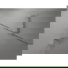Mexen Lunar Duschabtrennung, 2-flügelig, links 120 x 150 cm, transparent, Chrom - 897-120-100-01-00-L