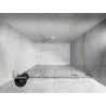 Mexen Lunar L dušinurga parempoolsed hingedega uksed 155 cm, läbipaistev, valge - 834SL-155-050-20-00-P