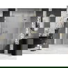 Mexen Lunar L douchedeur openslaand rechts 145 cm, transparant, goud - 834SL-145-050-50-00-P