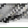 Mexen Lunar L douchedeur openslaand rechts 145 cm, transparant, goud - 834SL-145-050-50-00-P