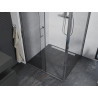 Mexen Apia schuifbare douchecabine 100 x 100 cm, transparant, chroom - 840-100-100-01-00