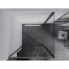 Mexen Apia sliding shower cabin 100 x 100 cm, transparent, chrome - 840-100-100-01-00
