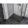 Mexen Apia cabine de douche coulissante 120 x 100 cm, transparent, chromé - 840-120-100-01-00