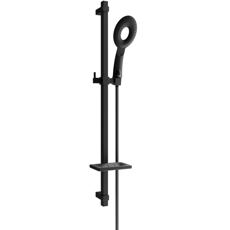 Mexen DQ73 sliding shower set, black - 785734581-70
