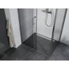 Mexen Apia cabine de douche coulissante 125 x 70 cm, transparent, chrome - 840-125-070-01-00