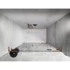 Mexen Lunar L porte de douche pivotante droite 135 cm, transparent, or rose - 834SL-135-050-60-00-P