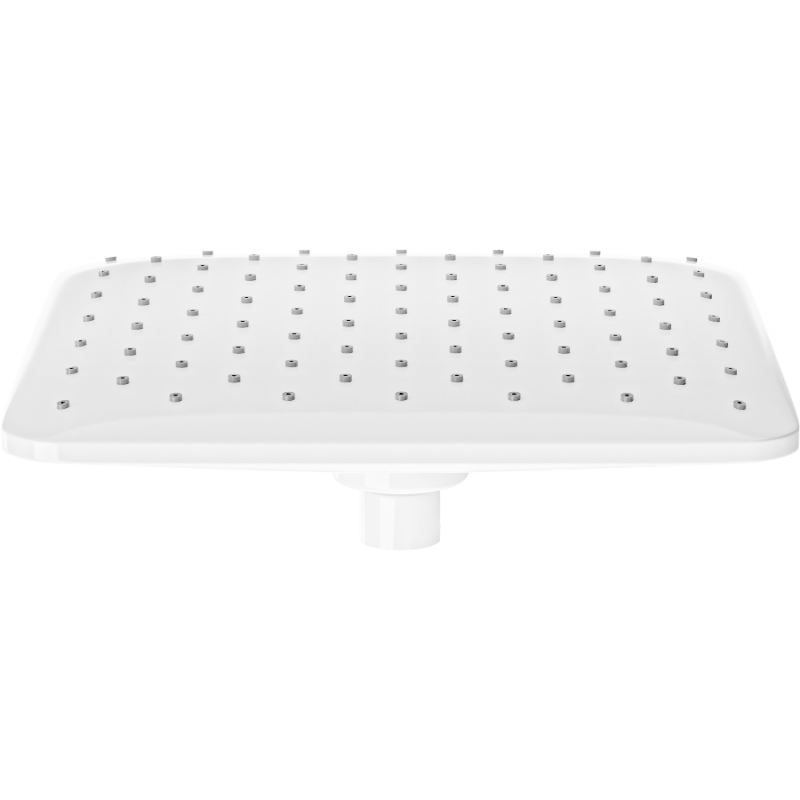 Mexen D-62 alcachofa de ducha 20x20 cm, blanca - 79762-20