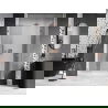 Mexen Lunar L Duschschwingtür rechts 145 cm, transparent, gebürstetes Kupfer - 834SL-145-050-65-00-P