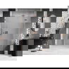 Mexen Lunar L Duschschwingtür rechts 145 cm, transparent, gebürstetes Kupfer - 834SL-145-050-65-00-P