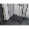 Mexen Apia klizna kabina za tuš s kliznim vratima 135 x 80 cm, prozirna, kromirana - 840-135-080-01-00