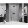 Mexen Lunar L dušiukse parem, 140 cm, läbipaistev, püssimetall - 834SL-140-050-95-00-P