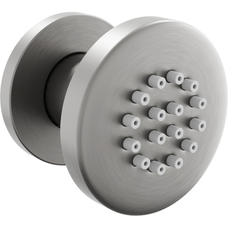 Mexen ugello laterale a muro, gun gray spazzolato - 79361-66