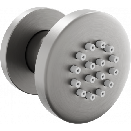 Mexen boquilla lateral sobre pared, gun gray cepillado - 79361-66