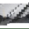 Mexen Apia Duschkabine Schiebetür 135 x 70 cm, weiße Streifen, Chrom - 840-135-070-01-20