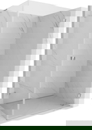 Mexen Lunar-B L svängduschdörr höger 80 x 70 cm, transparent, krom - 832L-080-070-01-00-P