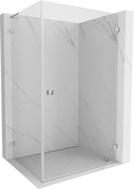 Mexen Lunar-B L tuš kabina s desnim otvaranjem 90 x 80 cm, prozirna, krom - 832L-090-080-01-00-P