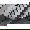 Mexen Apia Duschkabine schiebbar 135 x 70 cm, transparent, schwarz - 840-135-070-70-00