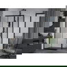 Mexen Apia schuifdouchecabine 135 x 70 cm, transparant, zwart - 840-135-070-70-00