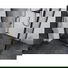 Mexen Apia douchecabine met schuifdeuren 135 x 100 cm, transparant, zwart - 840-135-100-70-00