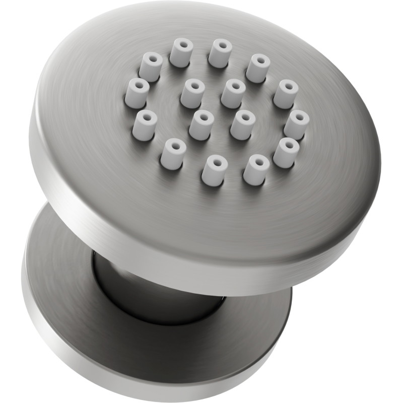 Mexen ugello laterale a muro, gun gray spazzolato - 79361-66