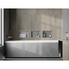 Mexen X-Wall-R Nischenregal mit Flansch 30 x 20 cm, Inox - 1910302010