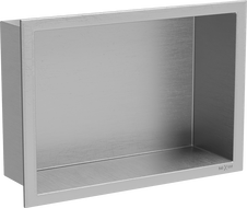 Mexen X-Wall-R Wandeinbauablage mit Flansch 30 x 20 cm, Inox - 1910302010