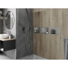 Mexen X-Wall-R Nischenregal mit Flansch 30 x 20 cm, Inox - 1910302010