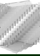 Mexen Mist T hinged shower enclosure 100 x 80 cm, transparent, chrome - 8A4T-100-080-01-00