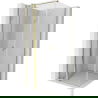 Mexen Mist T Duschkabine schwenkbar 90 x 90 cm, transparent, gold - 8A4T-090-090-50-00