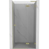 Mexen Lunar L dušiuks tahauste uks parempoolne 70 cm, läbipaistev, kuldne harjatud - 834L-070-000-55-00-P