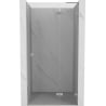 Mexen Lunar L drzwi prysznicowe uchylne prawe 115 cm, transparent, nikiel szczotkowany - 834L-115-000-97-00-P