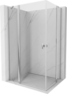 Mexen Mist Duo klizna tuš kabina 100 x 70 cm, prozirna, krom - 8A4-100-070-01-00