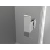 Mexen Mist Duo cabine de douche pivotante 110 x 70 cm, transparent, chrome - 8A4-110-070-01-00